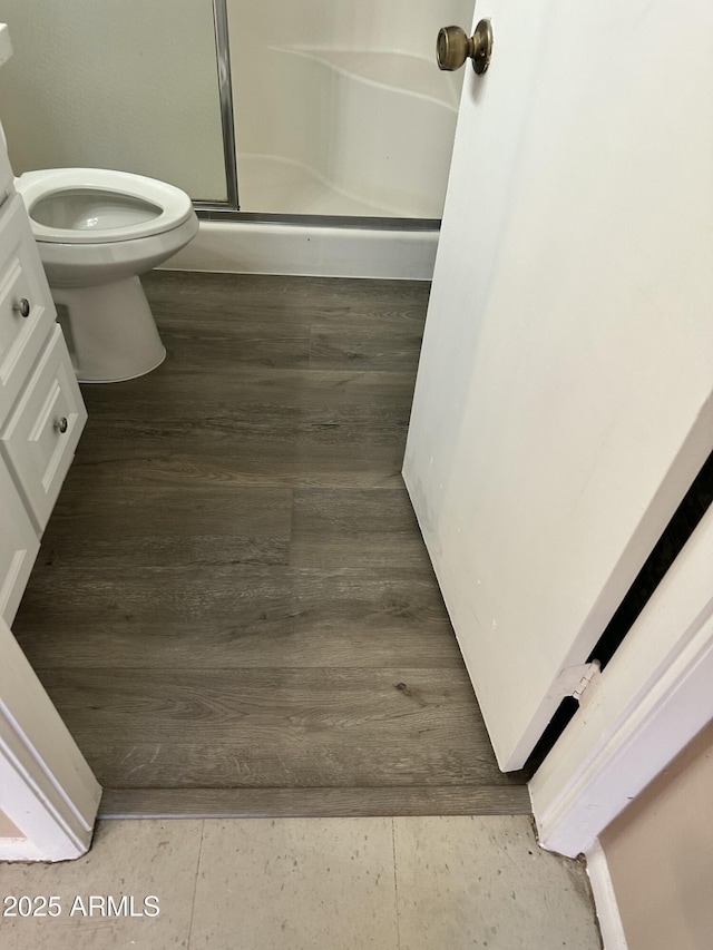 6120 N 30th Ave, Phoenix, AZ 85017 - bathroom featuring a stall shower and toilet