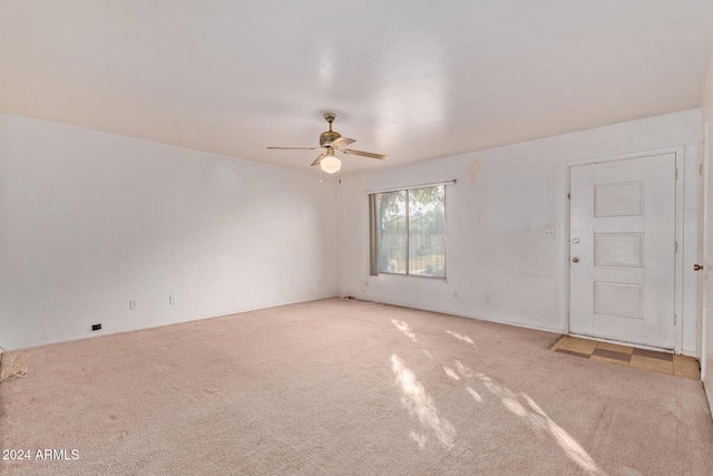 6120 N 30th Ave, Phoenix, AZ 85017 - empty room featuring a ceiling fan and carpet floors