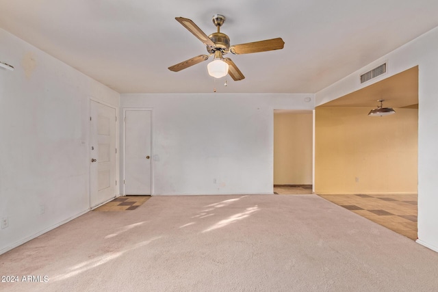 6120 N 30th Ave, Phoenix, AZ 85017 - carpeted spare room featuring ceiling fan