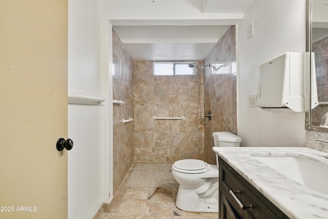 8411 E Via De Jardin, Scottsdale, AZ 85258 - full bath featuring vanity and a tile shower