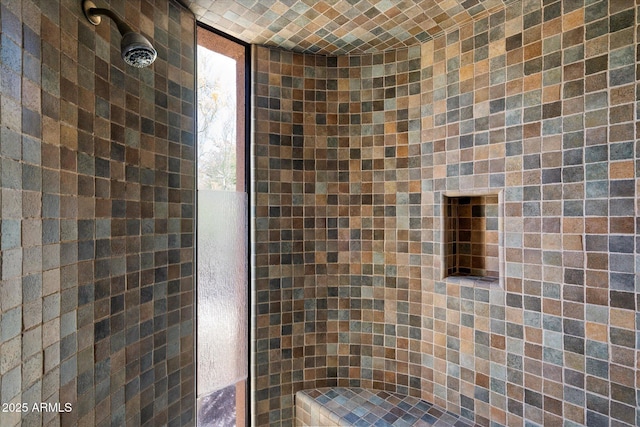 3120 Arroyo Hondo, Carefree, AZ 85377 - bathroom featuring a tile shower