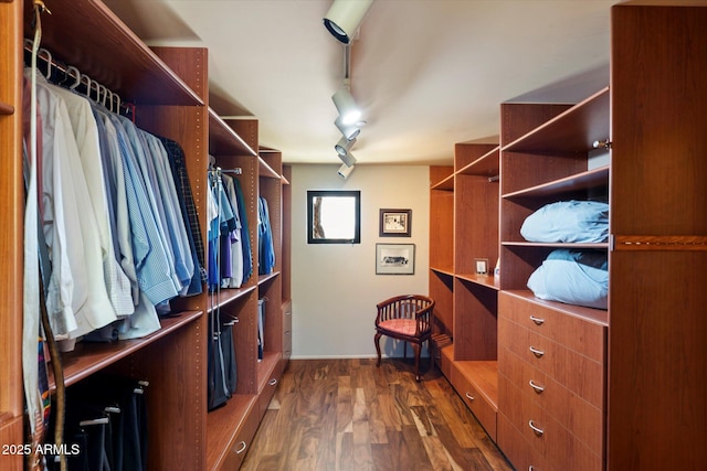 3120 Arroyo Hondo, Carefree, AZ 85377 - walk in closet featuring dark wood-style flooring
