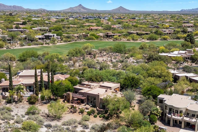 3120 Arroyo Hondo, Carefree, AZ 85377 - drone / aerial view with a mountain view and a residential view
