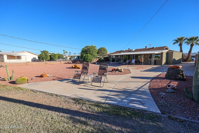 exterior space featuring a patio area