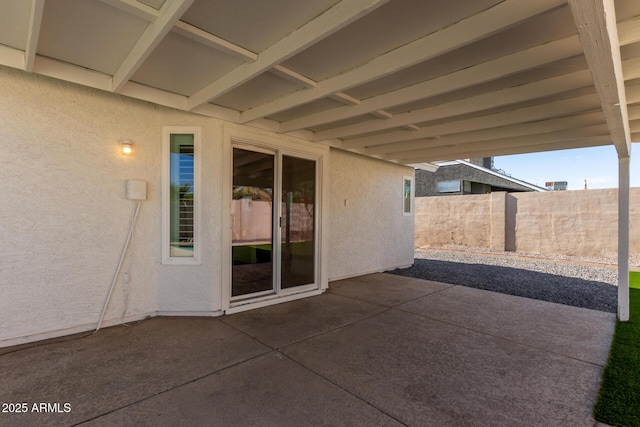 view of patio / terrace