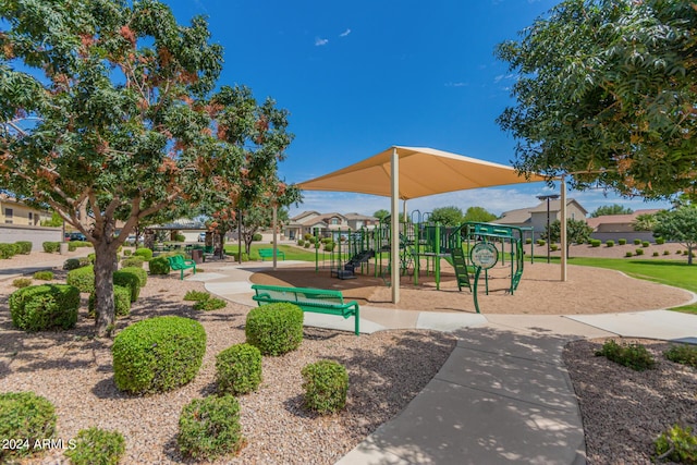 view of community play area