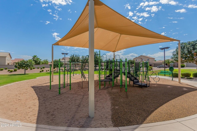 view of community playground