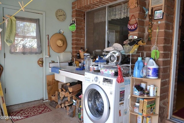 3733 Del Contento Rd, Snowflake, AZ 85937 - laundry area featuring washer / clothes dryer