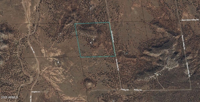 3733 Del Contento Rd, Snowflake, AZ 85937 - map / location with property boundaries highlighted