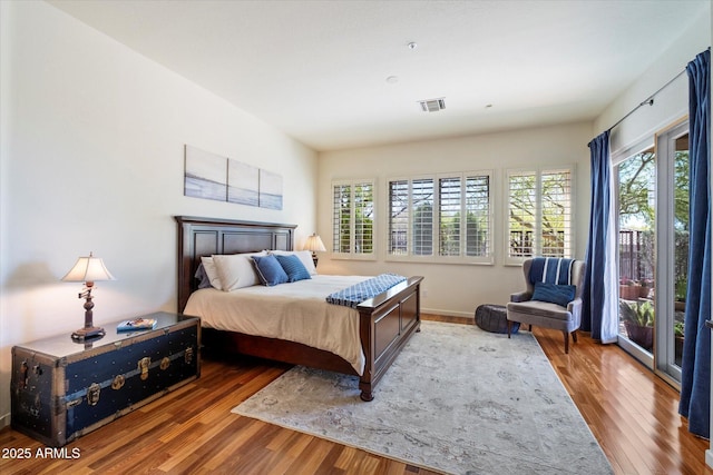 14037 E Coyote Rd, Scottsdale, AZ 85259 - bedroom with visible vents and wood finished floors