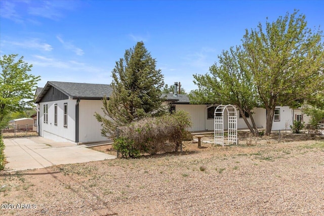 118 S 700th St E, Taylor, AZ 85939 - rear view of house with a patio area