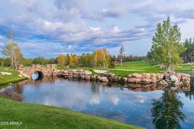 3441 S Del Aire Ct Unit 182, Flagstaff, AZ 86005 - water view with a tree filled landscape