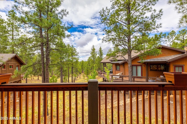 3441 S Del Aire Ct Unit 182, Flagstaff, AZ 86005 - view of wooden deck