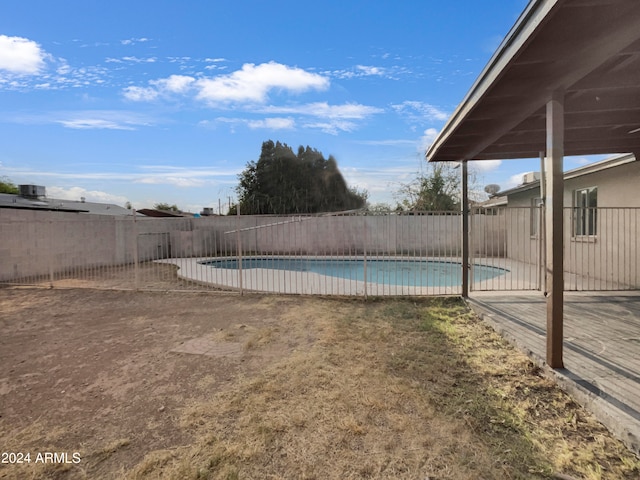 view of pool