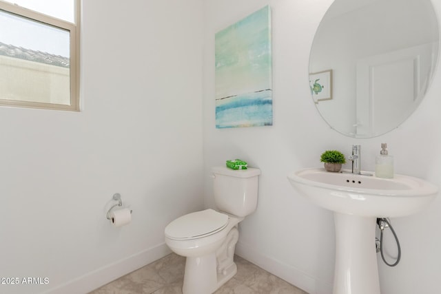 5330 W Thresher Way, Laveen, AZ 85339 - half bathroom featuring baseboards and toilet