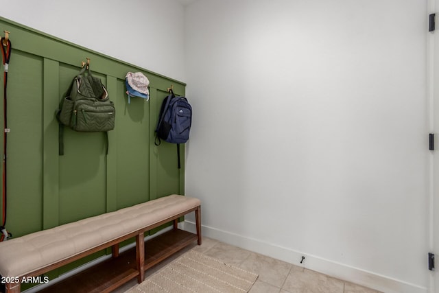 5330 W Thresher Way, Laveen, AZ 85339 - mudroom with baseboards and light tile patterned flooring