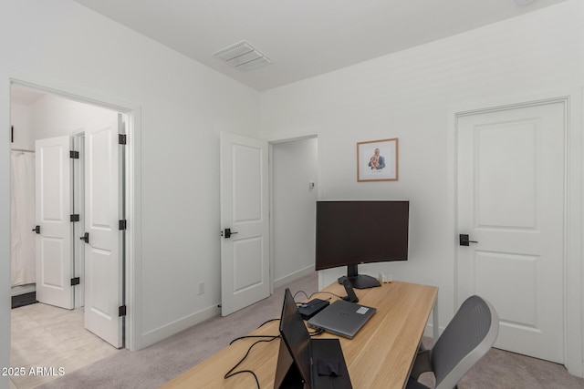 5330 W Thresher Way, Laveen, AZ 85339 - office area featuring light carpet and baseboards
