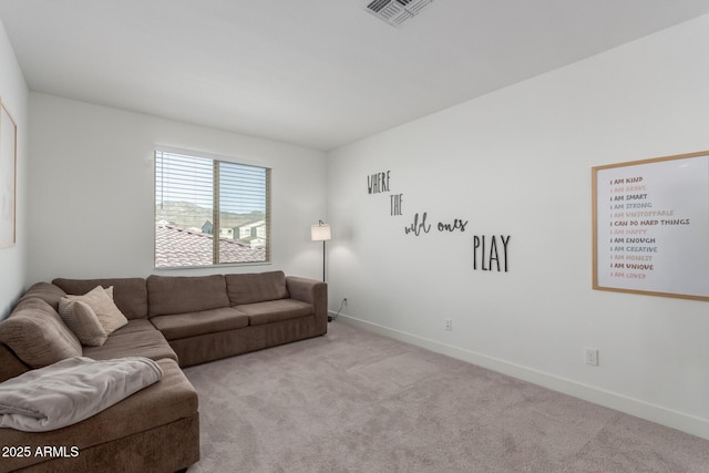 5330 W Thresher Way, Laveen, AZ 85339 - living area with carpet flooring and baseboards
