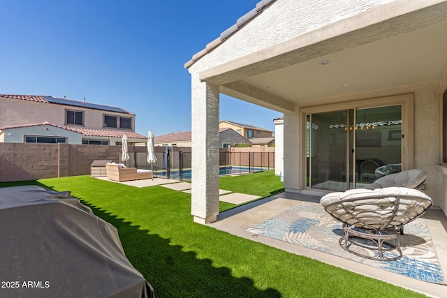 5330 W Thresher Way, Laveen, AZ 85339 - view of yard featuring a patio area and an outdoor hangout area