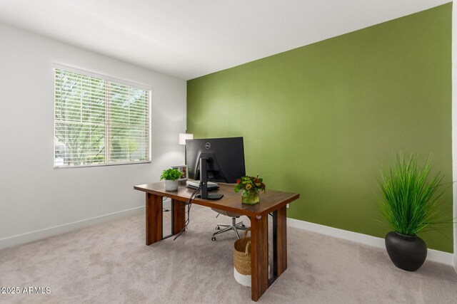 5330 W Thresher Way, Laveen, AZ 85339 - office area featuring carpet floors and baseboards