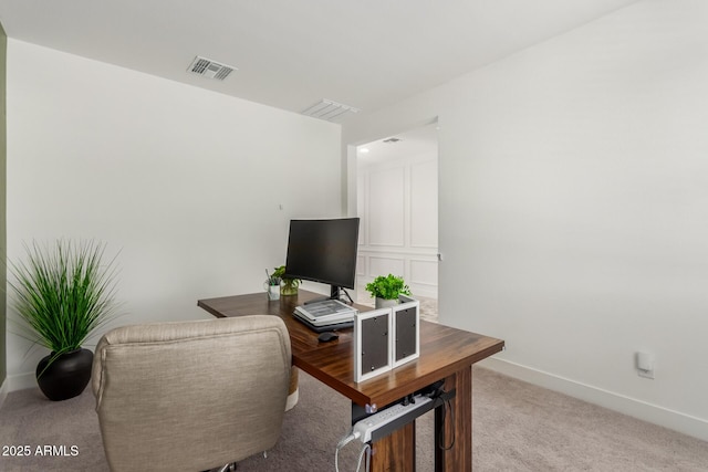 5330 W Thresher Way, Laveen, AZ 85339 - home office featuring light colored carpet and baseboards