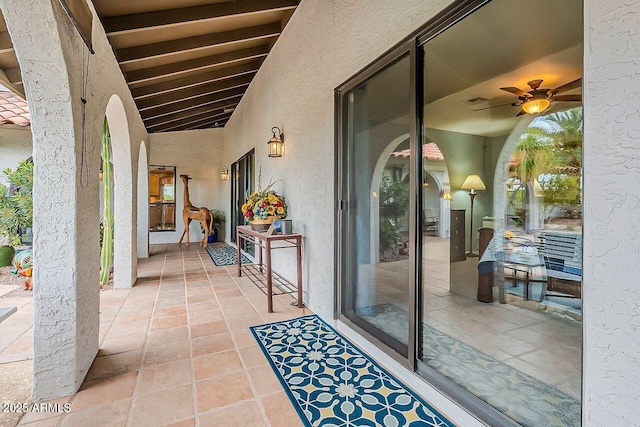 view of patio / terrace with visible vents