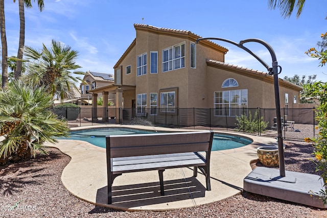 1244 W Straford Ave, Gilbert, AZ 85233 - view of swimming pool featuring a patio area