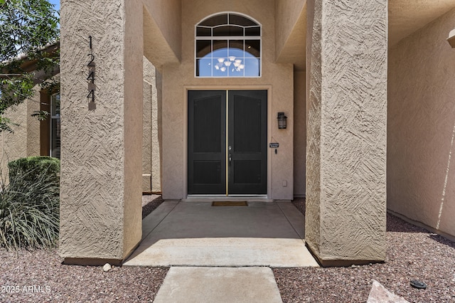 1244 W Straford Ave, Gilbert, AZ 85233 - doorway to property with stucco siding