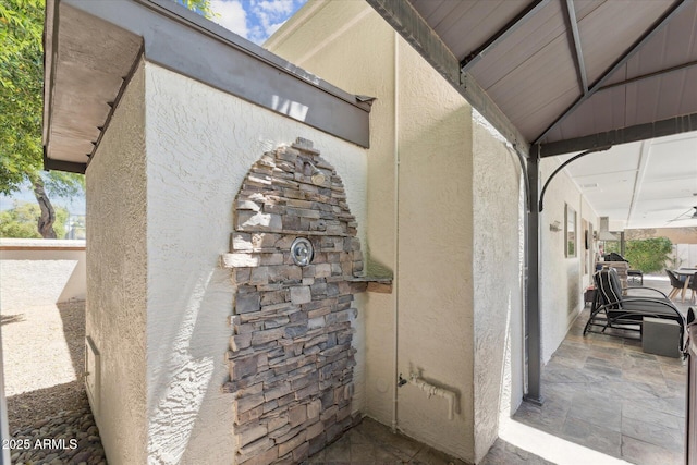 7835 E Cannon Dr, Scottsdale, AZ 85258 - exterior view of stucco siding