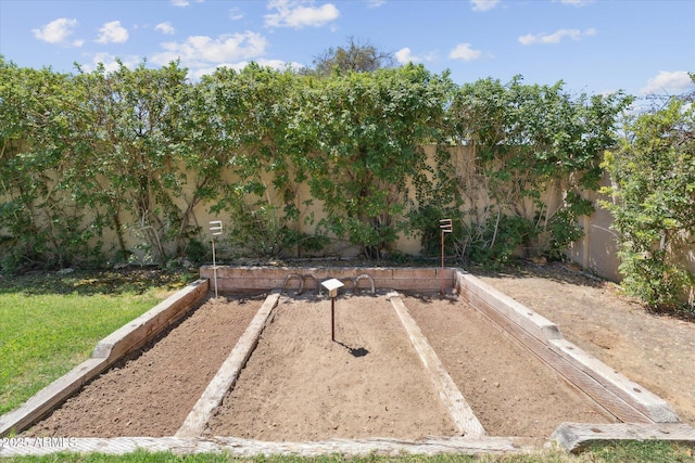 7835 E Cannon Dr, Scottsdale, AZ 85258 - fenced backyard with a garden