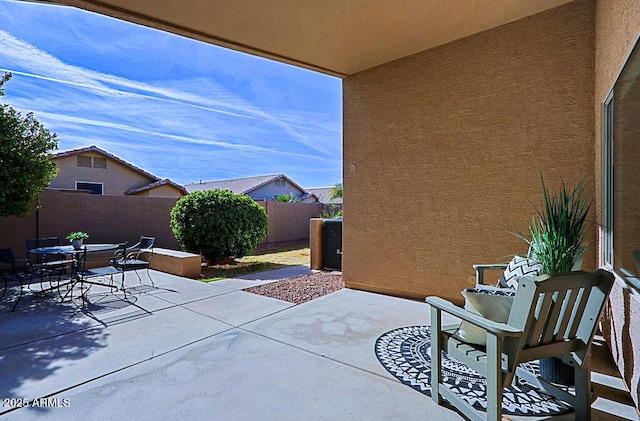 view of patio / terrace