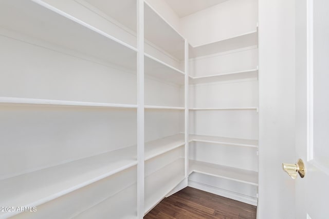 view of pantry