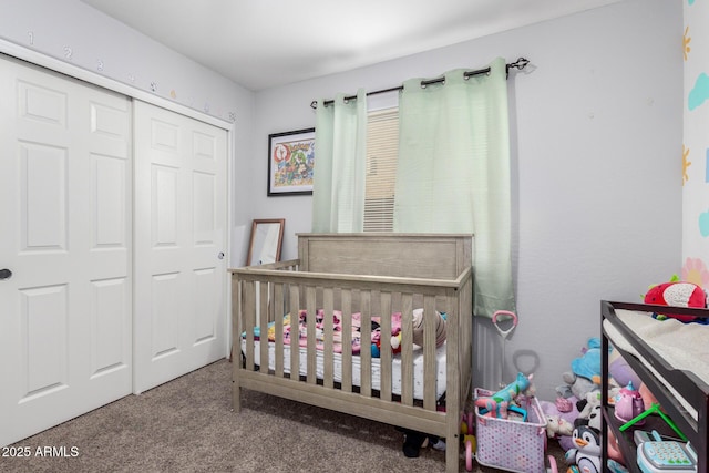 45 S 238th Dr, Buckeye, AZ 85396 - bedroom with a nursery area, carpet floors, and a closet