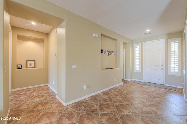 2514 E Grand Canyon Dr, Chandler, AZ 85249 - foyer entrance featuring baseboards and recessed lighting
