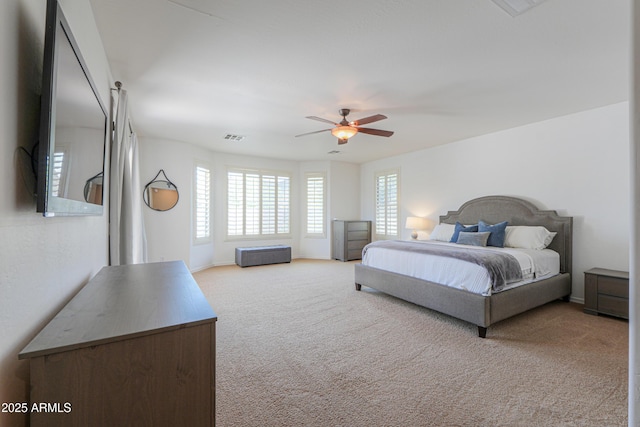 2514 E Grand Canyon Dr, Chandler, AZ 85249 - carpeted bedroom featuring ceiling fan and baseboards
