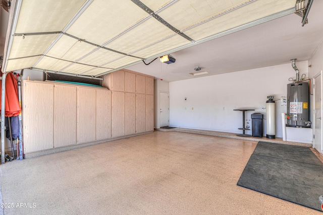 2514 E Grand Canyon Dr, Chandler, AZ 85249 - garage featuring gas water heater and a garage door opener