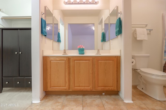 103 S Birdie Way, Casa Grande, AZ 85194 - bathroom featuring double vanity and tile patterned floors