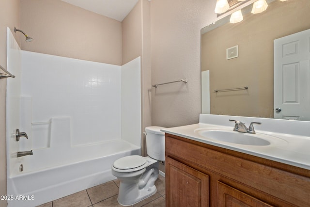 3434 E Baseline Rd Unit 126, Phoenix, AZ 85042 - bathroom with tile patterned flooring, vanity, and bathing tub / shower combination