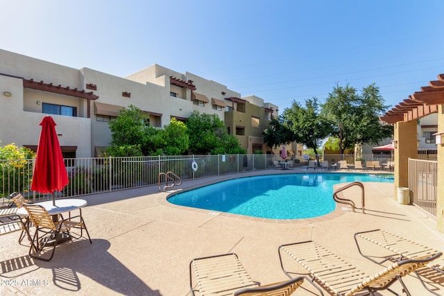 3434 E Baseline Rd Unit 126, Phoenix, AZ 85042 - community pool featuring a patio