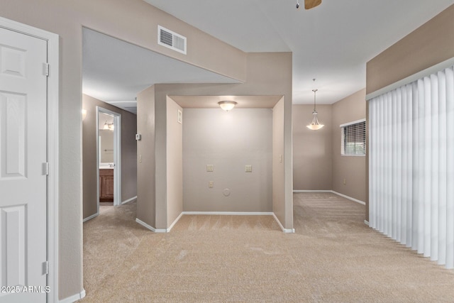 3434 E Baseline Rd Unit 126, Phoenix, AZ 85042 - hallway featuring light carpet