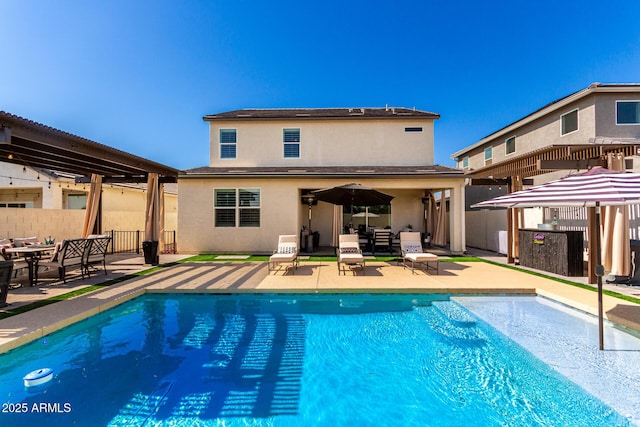 1297 W Chillingham Rd W, San Tan Valley, AZ 85143 - outdoor pool featuring a patio area