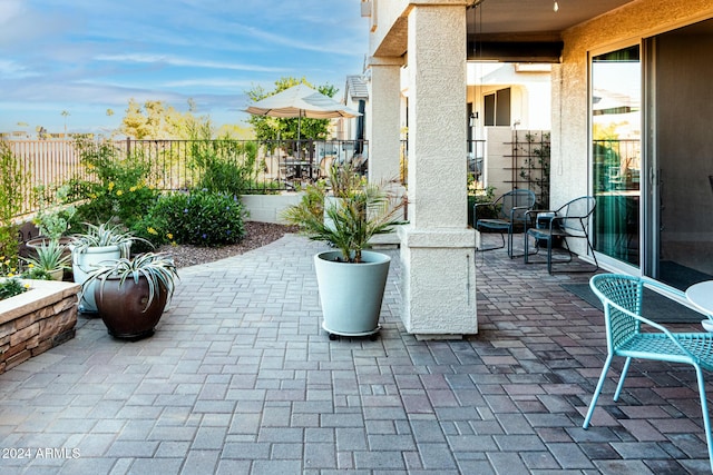 view of patio / terrace