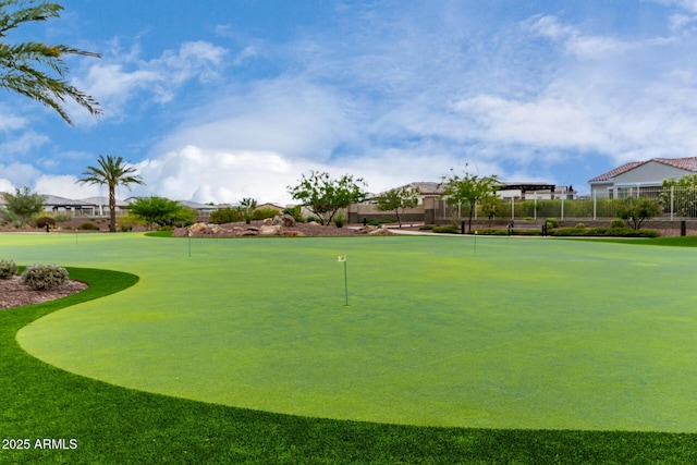 18076 W Redwood Ln, Goodyear, AZ 85338 - surrounding community featuring a putting area and fence