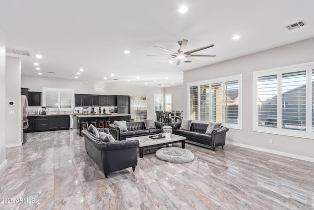 view of living room