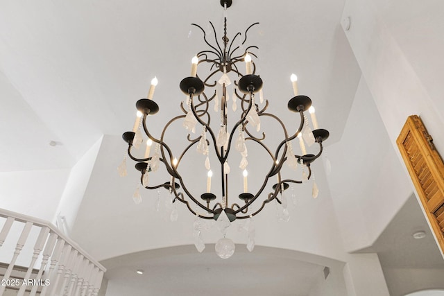 13914 E Laurel Ln, Scottsdale, AZ 85259 - interior details featuring a chandelier