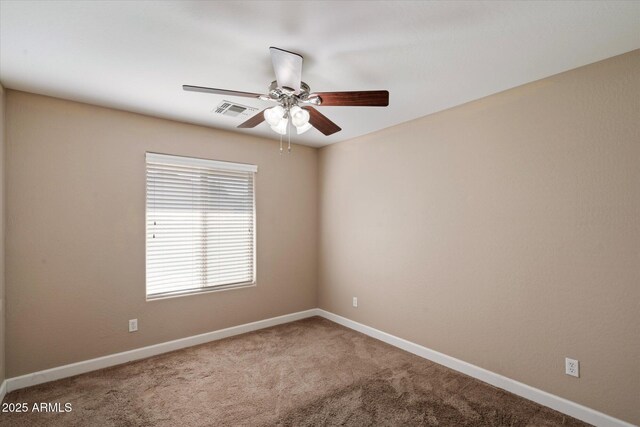 2487 S Conestoga Rd, Apache Junction, AZ 85119 - unfurnished room featuring a ceiling fan and carpet