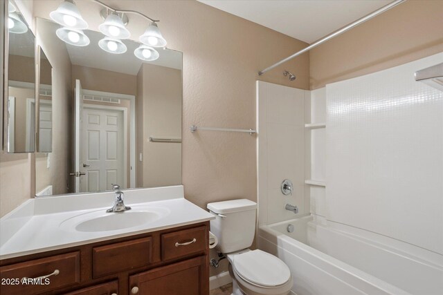 2487 S Conestoga Rd, Apache Junction, AZ 85119 - bathroom with shower / tub combination and vanity