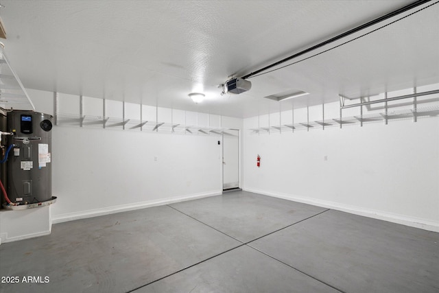 2487 S Conestoga Rd, Apache Junction, AZ 85119 - garage featuring heat pump water heater and a garage door opener