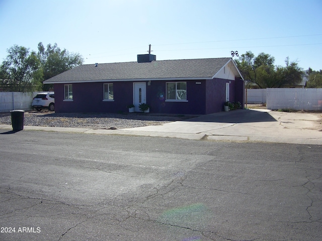 view of ranch-style house