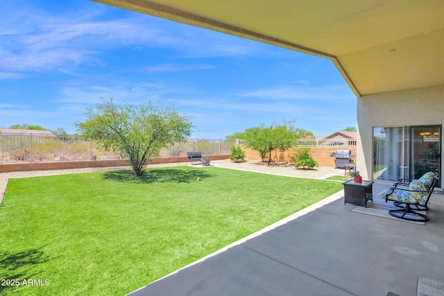 4611 E Night Glow Dr, Cave Creek, AZ 85331 - view of yard featuring a patio area